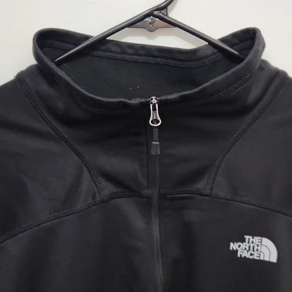 The North Face Men's Black Quarter Zip Long Sleeve Pullover Top Size XXL - Picture 4 of 9